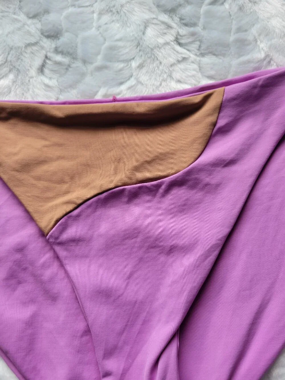 L*Space Bikini Bottom Women's  Large Swim Purple Dani  String Swimwear  NWOT